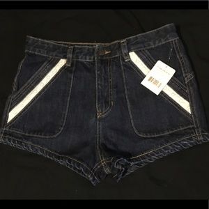 Free People Lace Insert shorts sz28